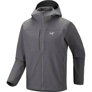 Arc'teryx Мъжко софтшел яке Arc'teryx Gamma Hoody Softshell jacket - Cloud (003-3479-0614)