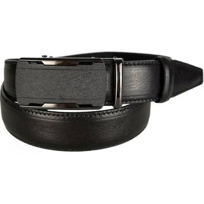 Penny Belts Kožený opasek 35-051-Z8-60 černý