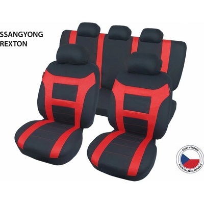 Autopoťah Cappa Perfetto EL SsangYong Rexton červená