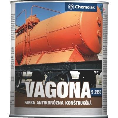 CHEMOLAK VAGONA S 2553 pololesklá 8 l RAL1023