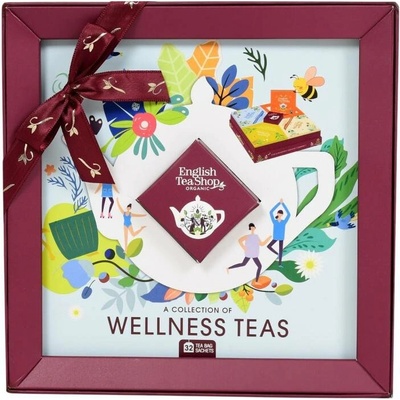 English Tea Shop Wellness kolekce čajů 4 příchutě 32 sáčků
