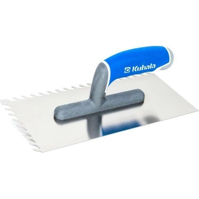 KUBALA Hladítko nerezové se šikmými zuby MASTERLINE XL 130 X 270 mm, zub 8 mm