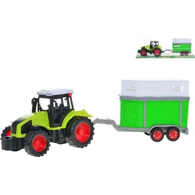 Mikro Трактор с ремарке за коне 36см с инерция