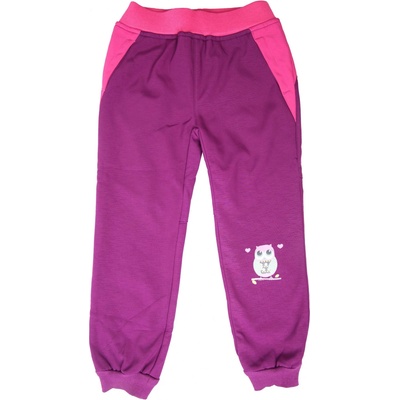 Wolf Dívčí softshellové kalhoty zateplené B2191 fialovorůžová Fialovorůžová