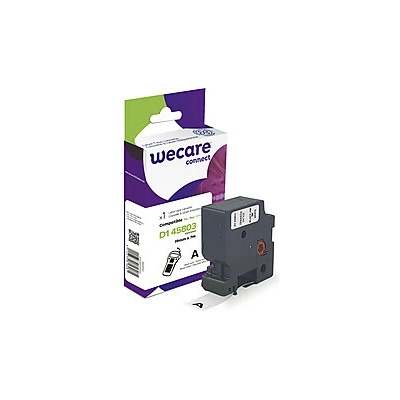 WECARE ARMOR páska pro DYMO S0720830, černá/bílá, 19mm x 7m