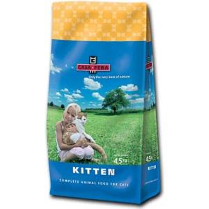 Vobra Casa-fera kitten - храна за подрастващи котенца, от всички породи, с пилешко месо и риба, Холандия - 4, 5 кг