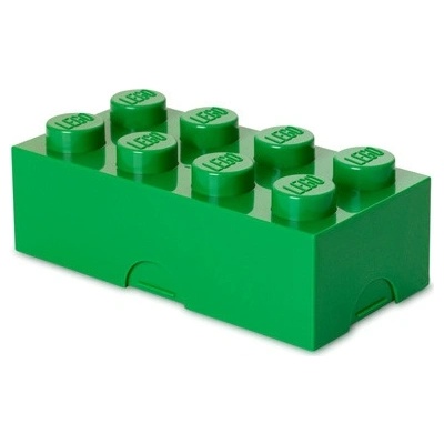 LEGO® Storage Box na desiatu tmavo zelený