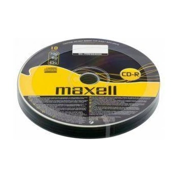 Maxell CD-R80 MAXELL, 700MB, 52x, 10 бр. , ML-DC-CDR80-10