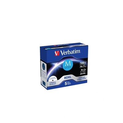 Verbatim 43834 празен Blu-Ray диск BDXL 100 GB 5 броя (43834) (43834)