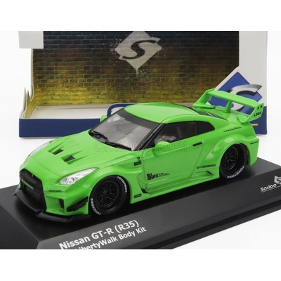 Solido Nissan Gt-r r35 Lb Liberty Walk Coupe 2016 Zelená 1:43
