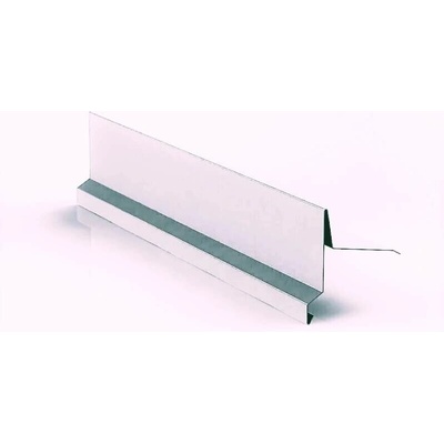 Závětrná lišta klasik horní s okapnicí r.š.250mm Titanzinek TiZn dl.2m