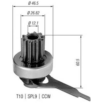 MAGNETI MARELLI Pastorek, startér 940113020061