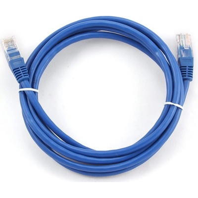 Gembird PP12-1.5M/B Patch RJ45, cat. 5e, UTP, 1,5m, modrý