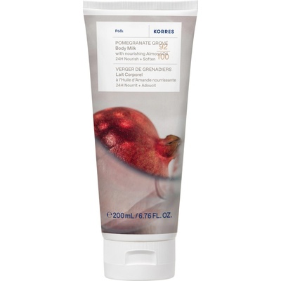 Korres vyhlazující tělové mléko Pomegranate (Body Smoothing Milk) 200 ml