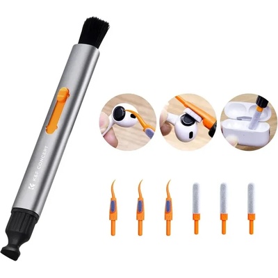 K& F Concept Алуминиева писалка за почистване с накрайници 7в1