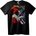 NOONEBRAND Тениска Метални Черепи - L, Black