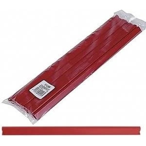 DONAU Push-on backs Donau A4/4mm red (10)