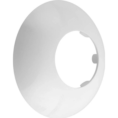 Krytka potrubí plastová, bílá 80 x 32 mm