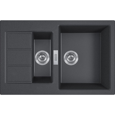 Franke Sirius S2D 611-78 onyx
