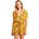 PROTEST Leilani short sleeve romper - Yellow (Tumericyell)