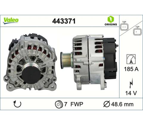 Alternátor VALEO 443371