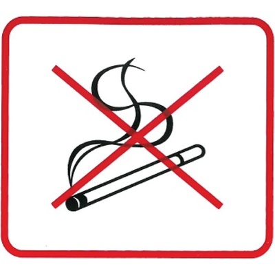 PHT a.s. Samolepka Zákaz vstupu s cigaretou