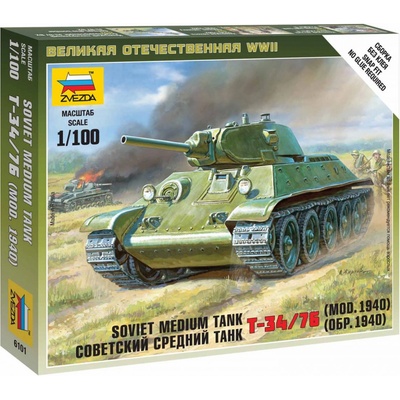 Zvezda T-34/76 1:100