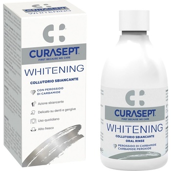 Curasept Whitening Избелваща вода за уста, 300 ml