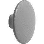 Muuto Кука за стена Dots Wood 6, 5 см тъмносива (03204)
