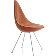 Fritz Hansen Drop Grace leather