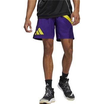 Image 1 of Adidas Performance Galaxy Basketball Shorts Multicolor