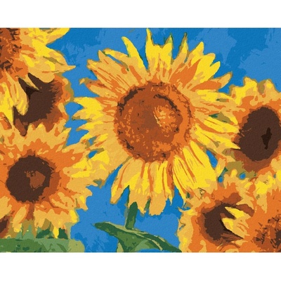 Zuty Malování podle čísel SLUNEČNICE PODLE VAN GOGHA