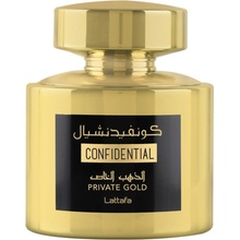 Lattafa Confidential Private Gold parfumovaná voda unisex 100 ml