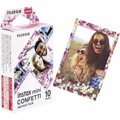 Fujifilm Instax MINI CONFETTI frame - film 10 Ks