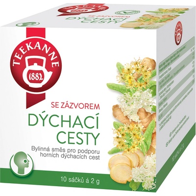 Teekanne Bylinná čajová směs Dýchací cesty se zázvorem 20 g