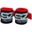 SZ Fighters Боксови Бинтове / Boxing Handwraps [5 Метра] Червен