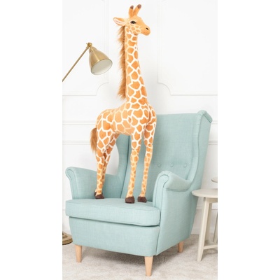 Dear Bear Plyšová žirafa Giraffe 120 cm - oranžová Farba: Oranžová, Veľkosť: 120 cm
