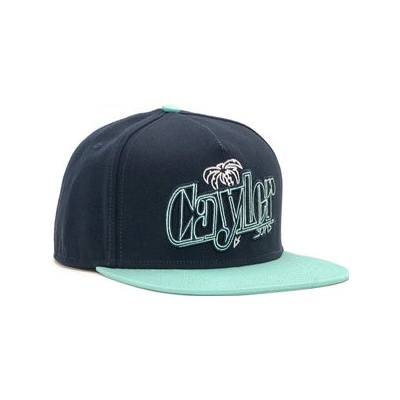 Cayler & Sons WL SB Lights Cap Navy/Mint Modrá Zelená Zelená