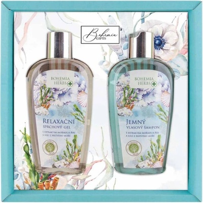 Bohemia Gifts & Cosmetics gel 250 ml + šampon 250 ml mrtve more kosmetická sada