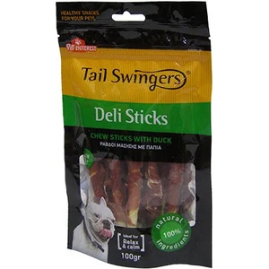 Pet Interest Deli Chewsticks With Duck пръчици от волска кожа увити в патешко филе, 100гр