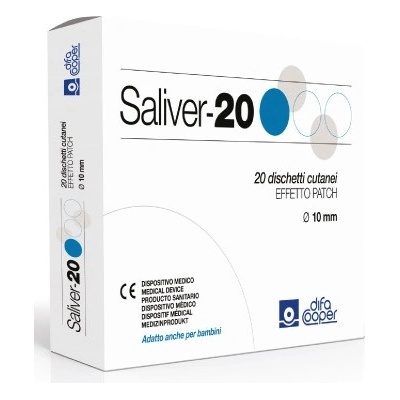 Saliver - 20 náplasť na odstraňovanie bradavíc s kyselinou salicylovou 20 ks