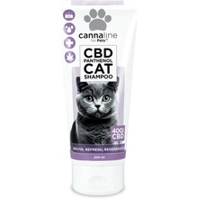 Cannaline CBD šampón pre mačky s panthenolom, CBD 400 mg, 200 ml