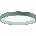 Louis Poulsen Плафон Circle Semi Recessed LED 3000K 45, 6 см бледозелен (5742582179)