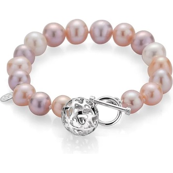 Image 1 of Swan Гривна със сладководни перли в три цвята R1667BM Swan