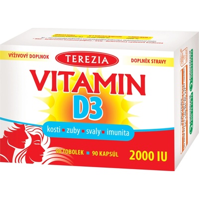 Terezia Vitamín D3 2000 IU 90 ks