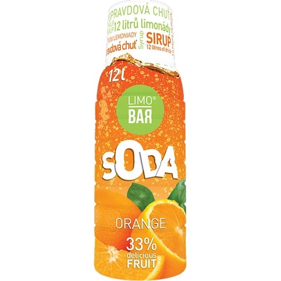 LimoBar Sirup s příchutí Pomaranč 0,5 l