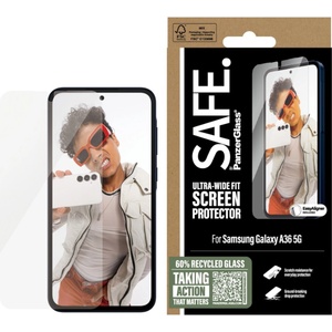 Panzer Стъклен протектор Safe за Samsung Galaxy A36 5G, UWF, Прозрачен
