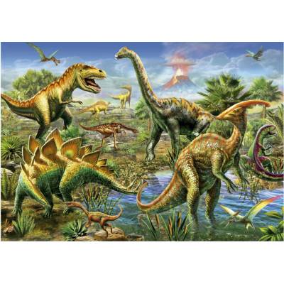 Educa Jurrasic Playground a Fix lepidlo 500 dílků