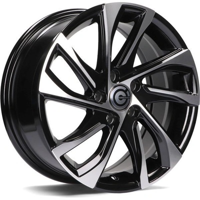 Carbonado Torino 6,5x15 5x98 ET40 black front polished