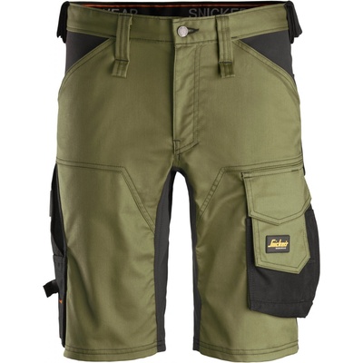 Snickers Workwear Kraťasy AllroundWork Full Stretch khaki